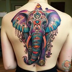 Elephant Tattoo meaning 1