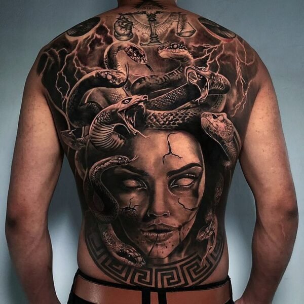 Explore the symbolism behind Medusa tattoos and unlock the myth's power. Delve into interpretations on transformation, protection, and feminism.