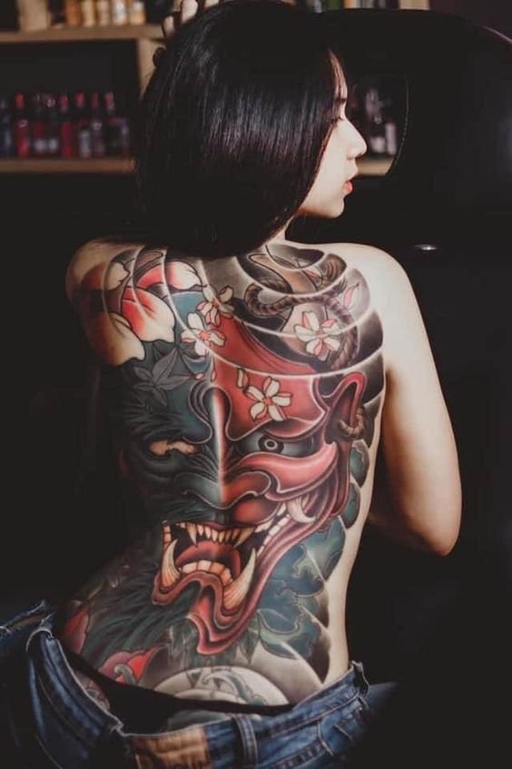 What Does an Oni Mask Tattoo Mean?