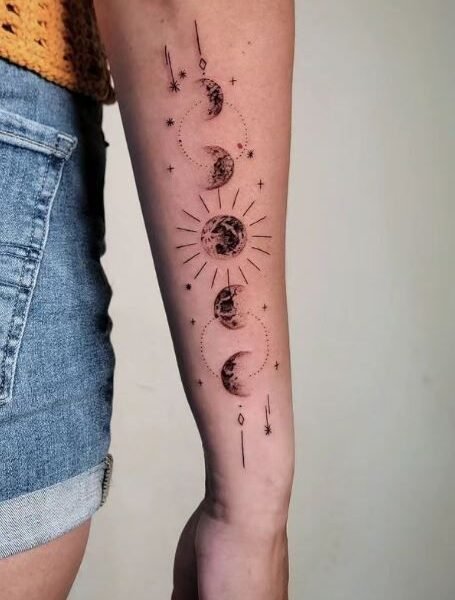 What Do Moon Phases Tattoos Mean?