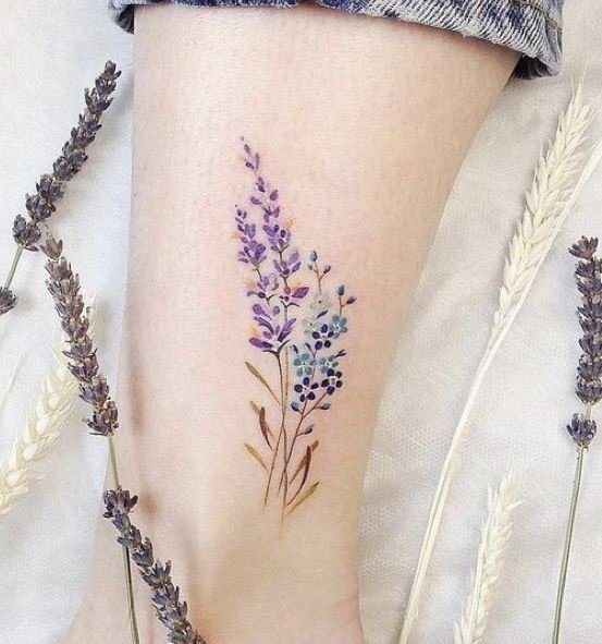 What Does a Lavender Tattoo Mean?