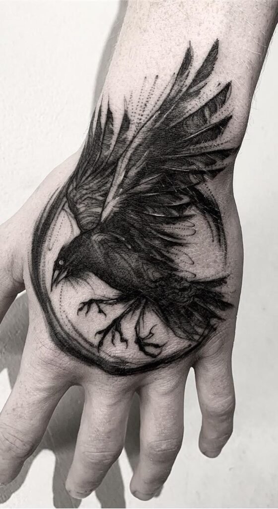 Crow tattoo meaning