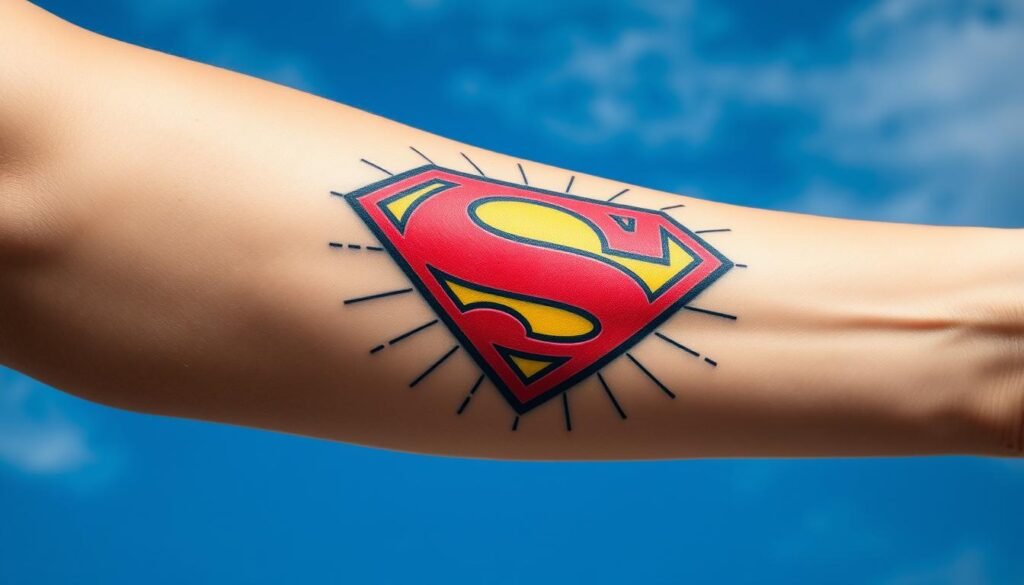 Superman Logo Tattoo Meaning