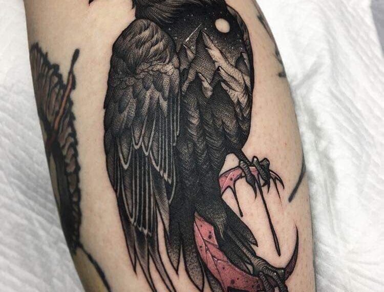 What Does a Crow Tattoo Mean? The Dark and Mysterious Power of This Enigmatic Bird!