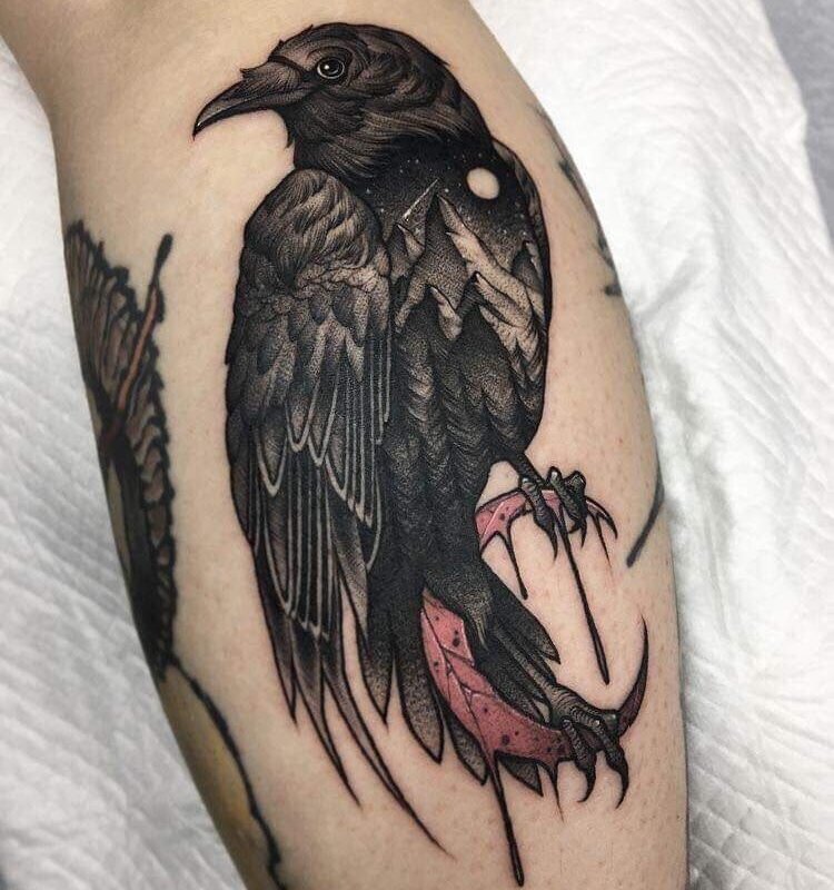 What Does a Crow Tattoo Mean? The Dark and Mysterious Power of This Enigmatic Bird!