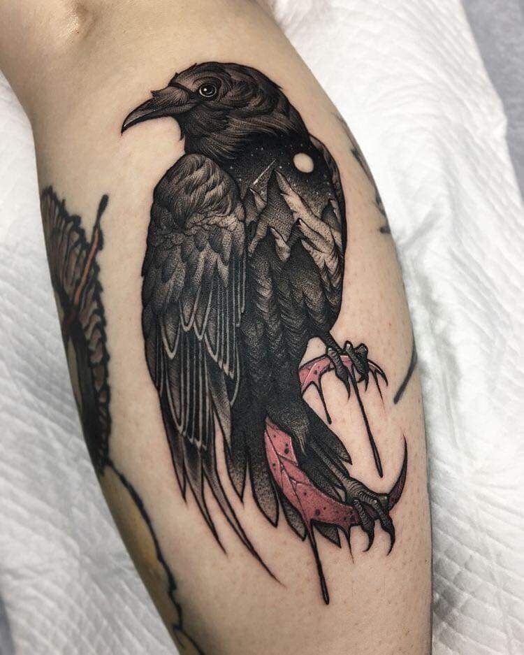 What Does a Crow Tattoo Mean?