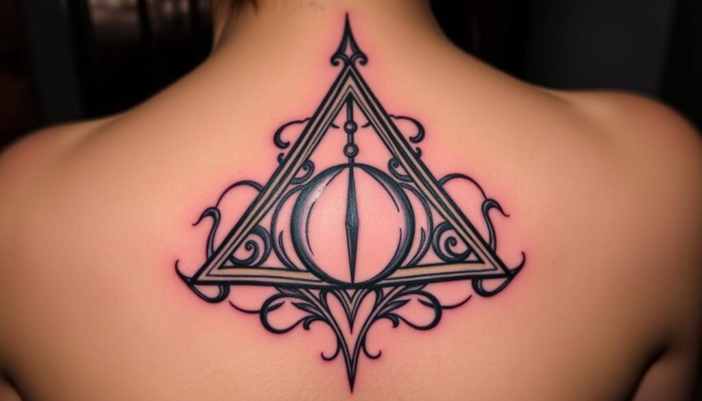 deathly hallows tattoo designs