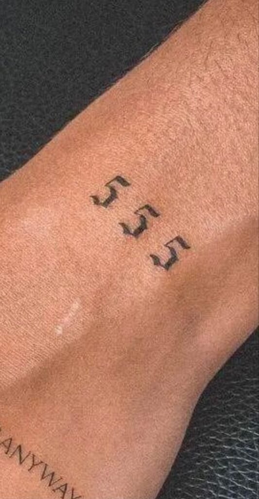 555 Tattoo Meaning