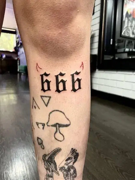 666 Tattoo Meaning