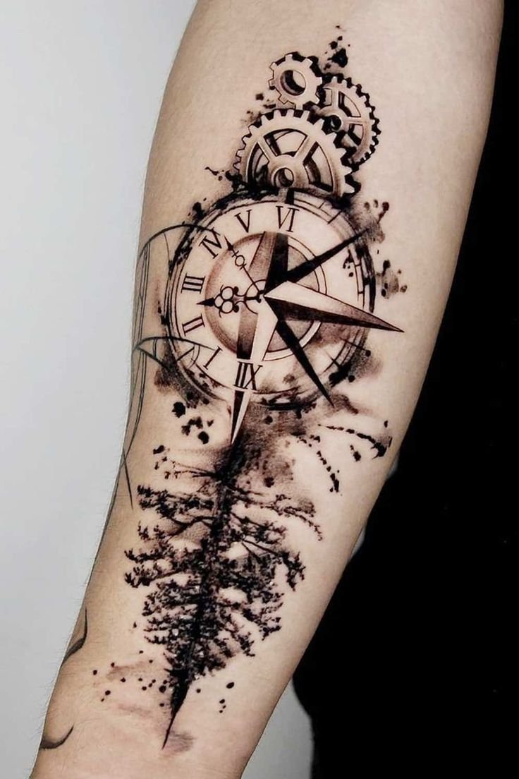 Clock Tattoo Meaning: The Profound Reflection on Time, Life, and ...