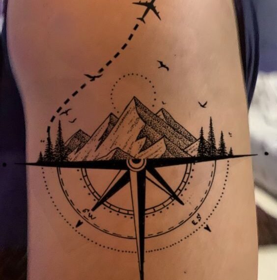 Mountain Tattoo Meaning: The Powerful Symbolism of Resilience and Triumph Over Life’s Challenges!