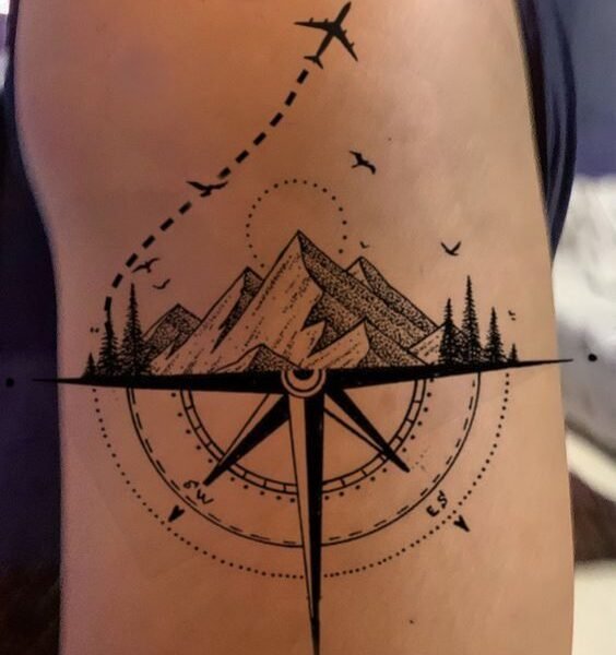 Mountain Tattoo Meaning: The Powerful Symbolism of Resilience and Triumph Over Life’s Challenges!