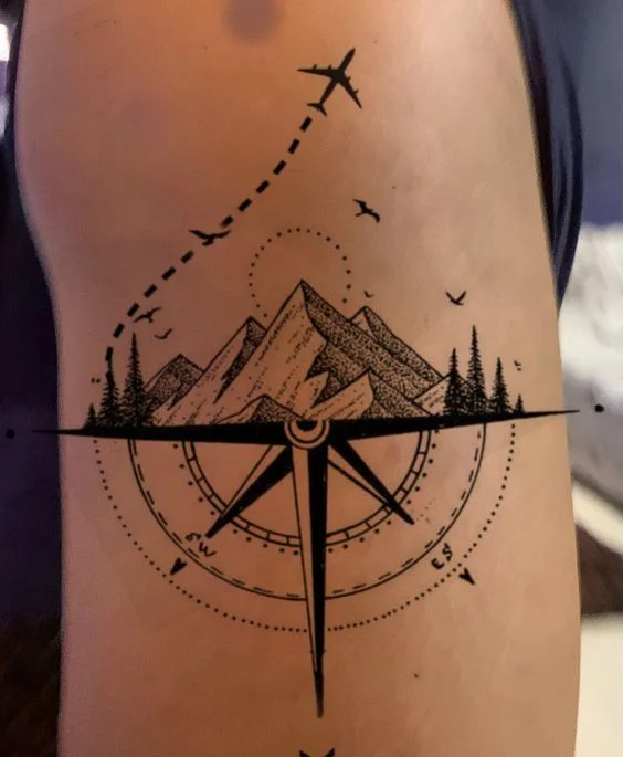 Mountain Tattoo Meaning: The Powerful Symbolism of Resilience and Triumph Over Life’s Challenges!