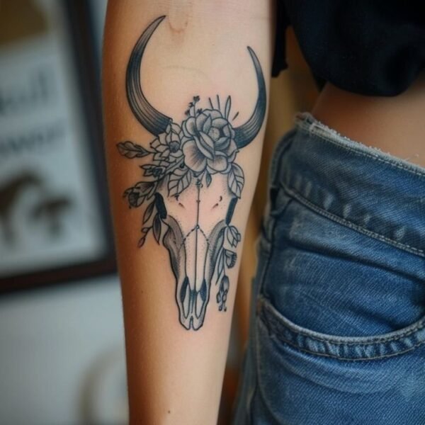 What Does a Bull Skull Tattoo Mean? The Bold Symbolism of Strength and Mortality!