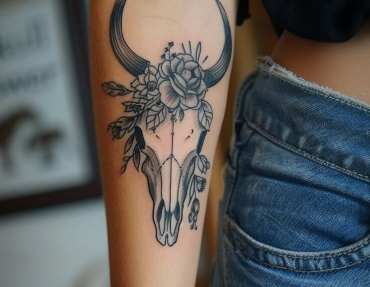 What Does a Bull Skull Tattoo Mean? The Bold Symbolism of Strength and Mortality!