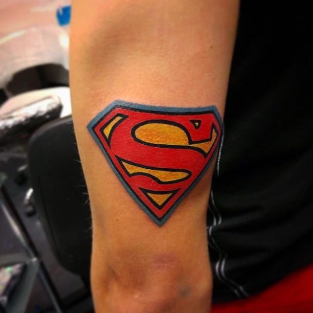 Superman Logo Tattoo Meaning: The Powerful Legacy of Hope and Strength ...