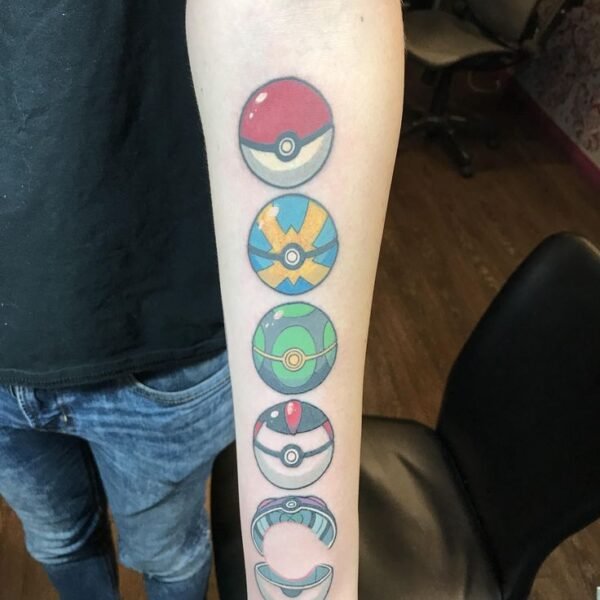 Pokéball Tattoo Meaning: The Adventure, Discovery, and Unseen Potential Encapsulated in This Symbol!