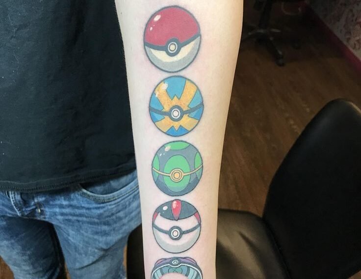 Pokéball Tattoo Meaning: The Adventure, Discovery, and Unseen Potential Encapsulated in This Symbol!