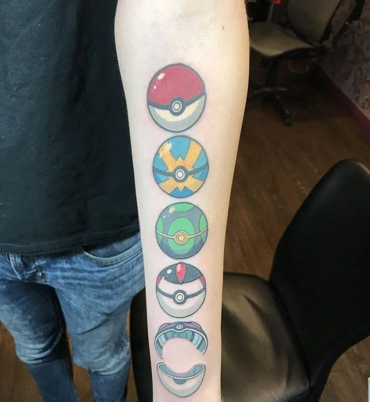 Pokéball Tattoo Meaning: The Adventure, Discovery, and Unseen Potential Encapsulated in This Symbol!