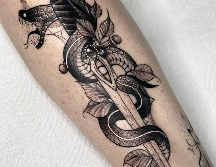 Serpent and Dagger Tattoo Meaning: The Dark Symbolism of Betrayal, Survival, and Power!