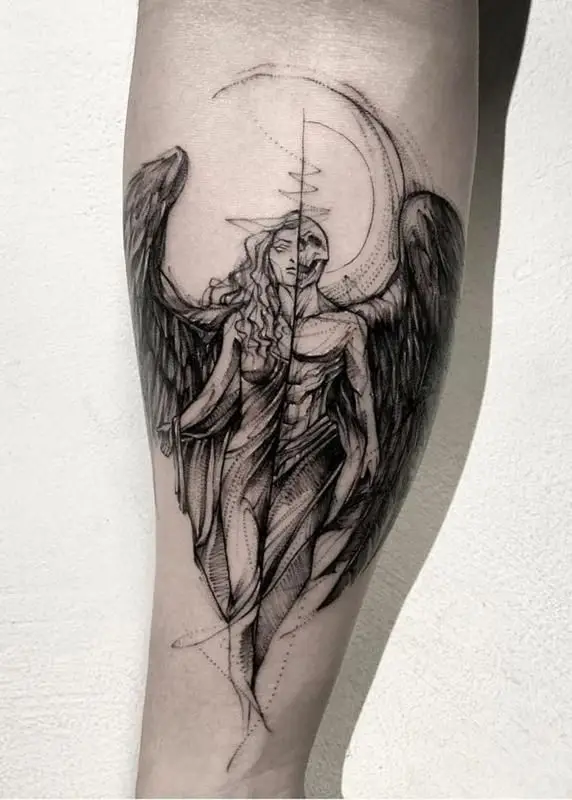 Angel and Demon Tattoo Meaning