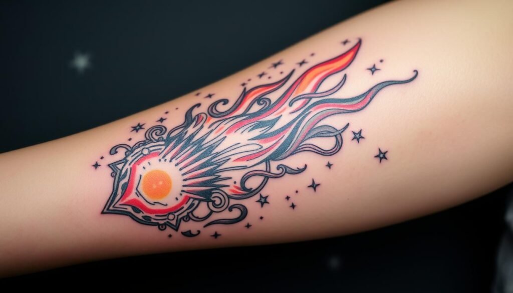 Final Fantasy meteor tattoo meaning