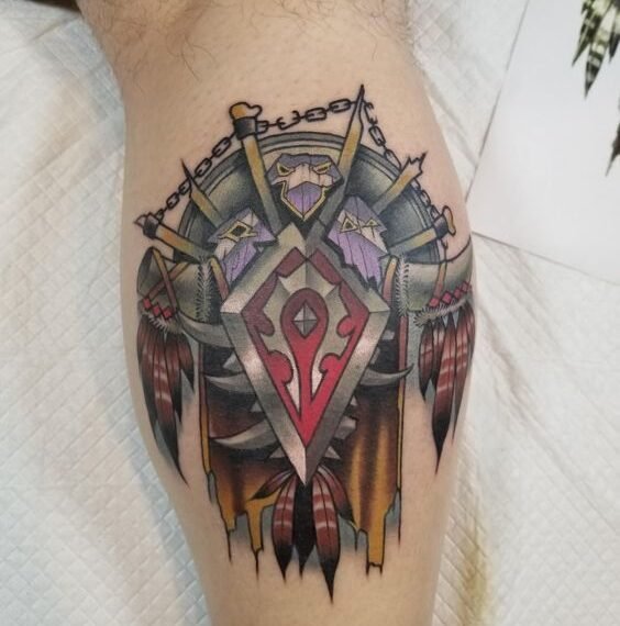 World of Warcraft Horde Tattoo Meaning: The Fierce Pride and Unity Behind This Faction Symbol!