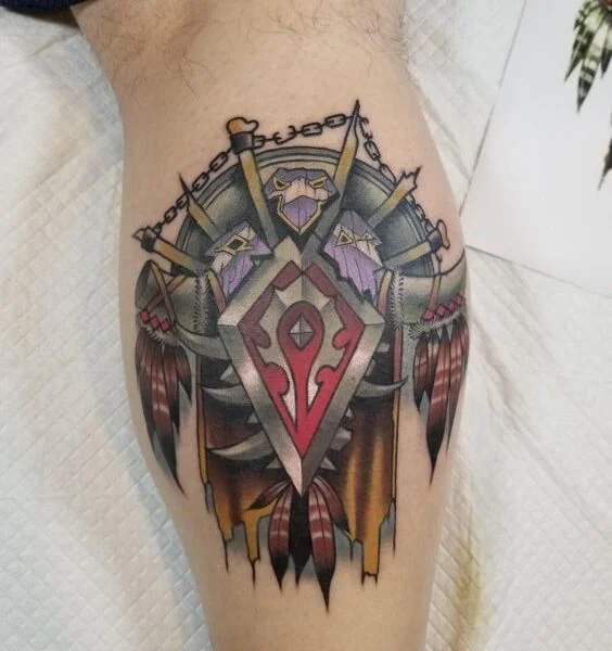 World of Warcraft Horde Tattoo Meaning: The Fierce Pride and Unity Behind This Faction Symbol!