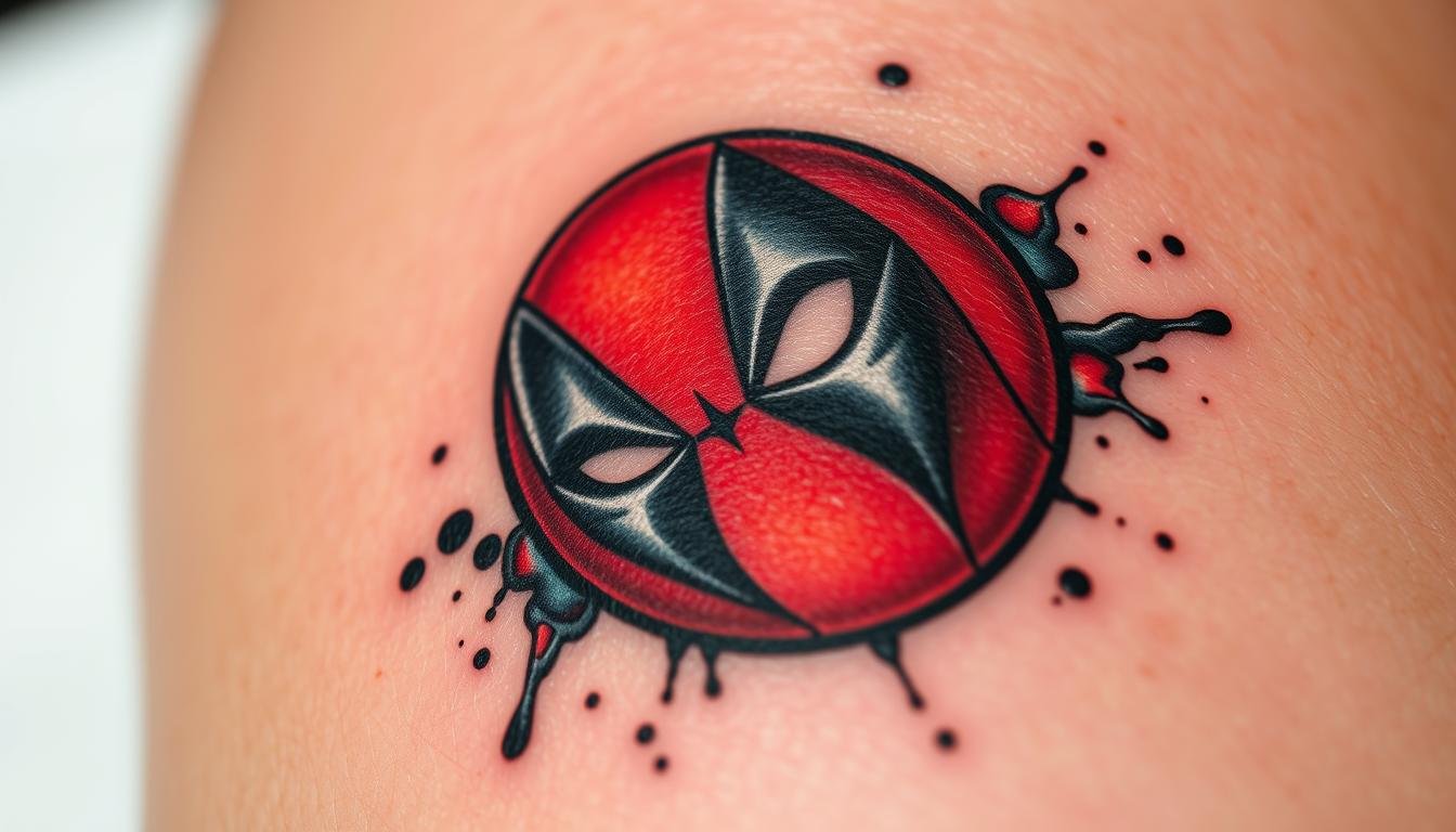 Deadpool Logo Tattoo Meaning: The Chaotic, Unpredictable Truth Behind ...