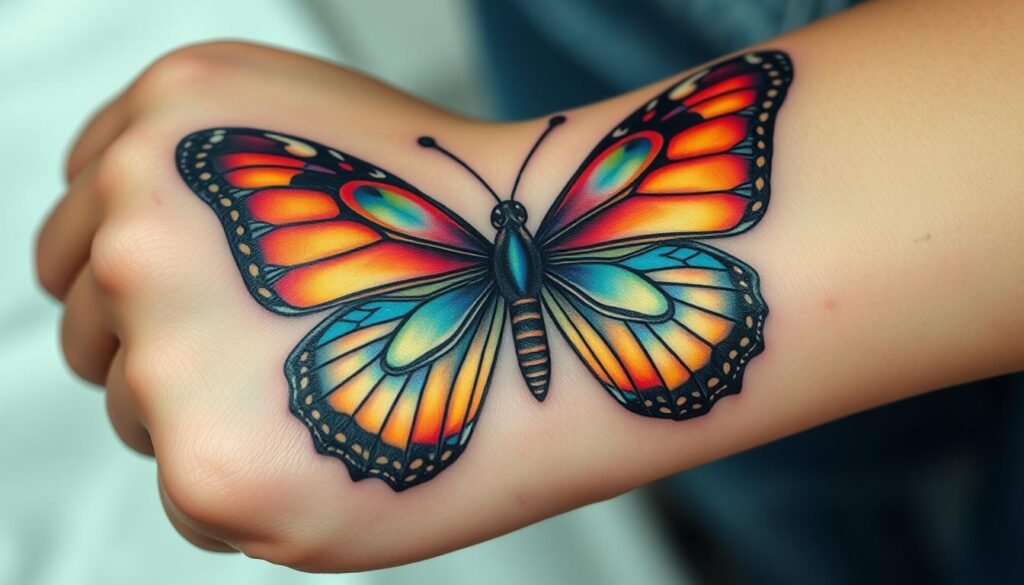 Butterfly Tattoo Meaning Self Harm