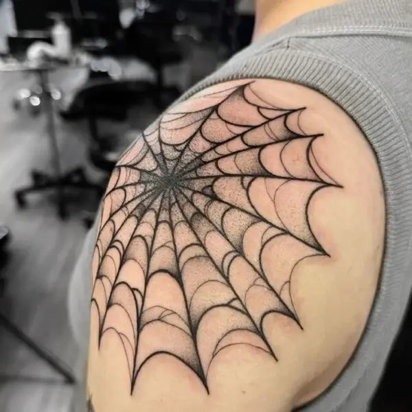 Meaning of Spider Web Elbow Tattoo: The Story Behind This Iconic Symbol