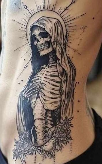 Santa Muerte Tattoo Meaning: The Controversial Symbol of Death and Protection