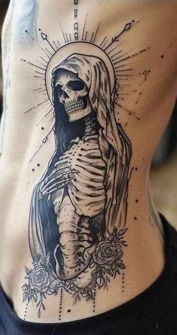 Santa Muerte Tattoo Meaning: The Controversial Symbol of Death and Protection