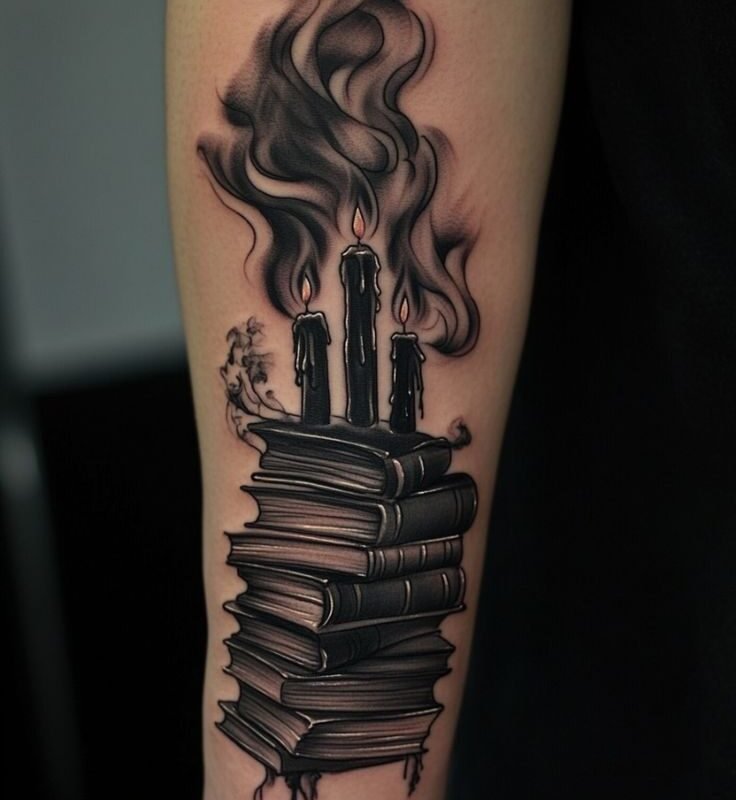 Candle Tattoo Meaning: Light in Darkness with Every Flicker