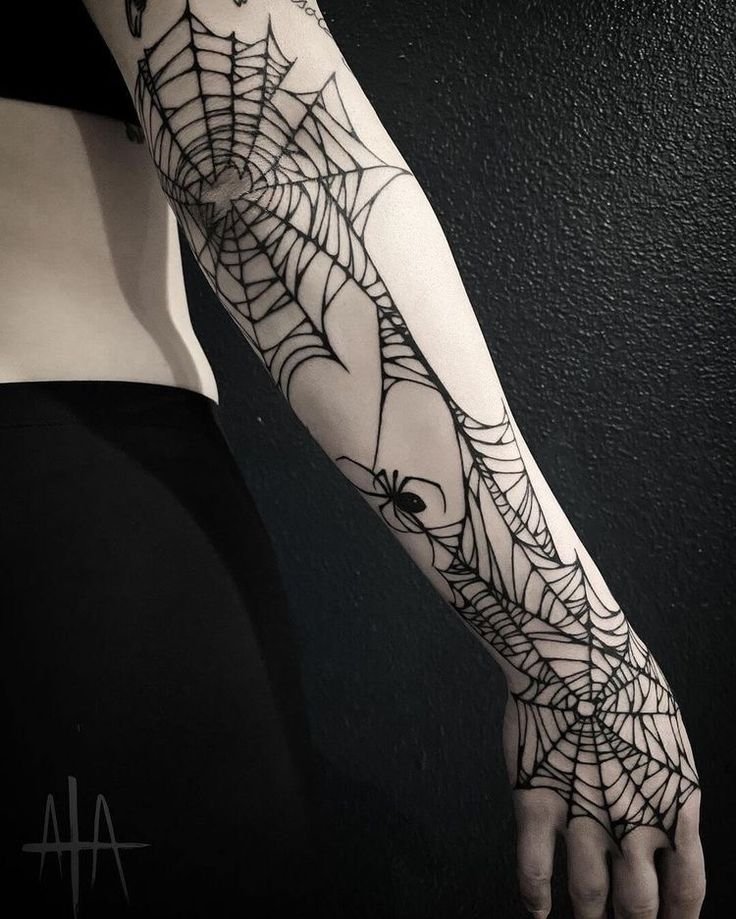 Cobweb Tattoo Meaning