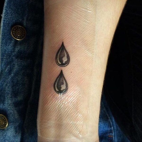 2 Teardrop Tattoo Meaning: The Double Symbol with a Dark History