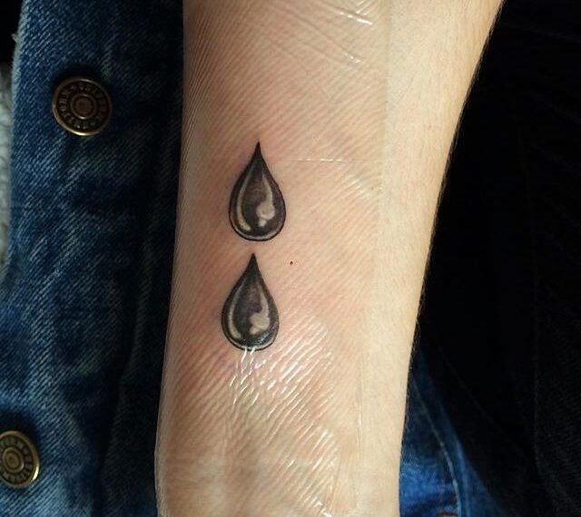 2 Teardrop Tattoo Meaning: The Double Symbol with a Dark History