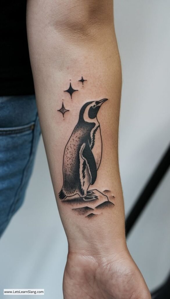 Penguin Tattoo Ideas and meaning