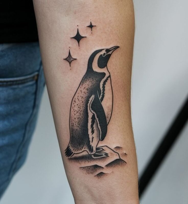 Penguin Tattoo Ideas and meaning: The Endearing Symbol of Loyalty and Resilience