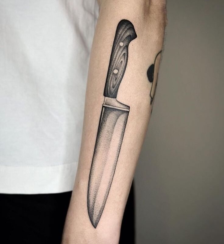 Knife Tattoo Ideas and meaning: The Sharp Symbol of Strength and Survival