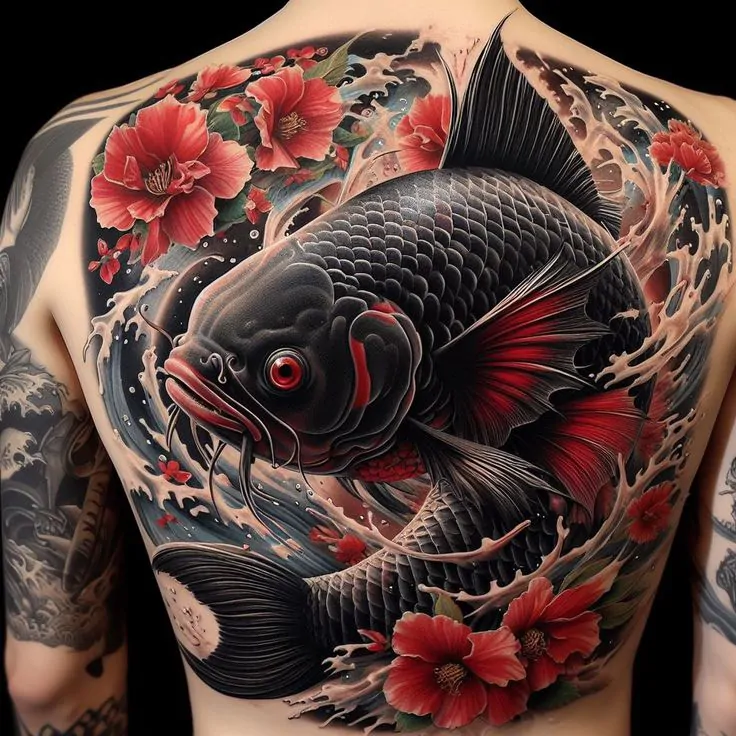 What Does a Koi Fish Tattoo Mean?