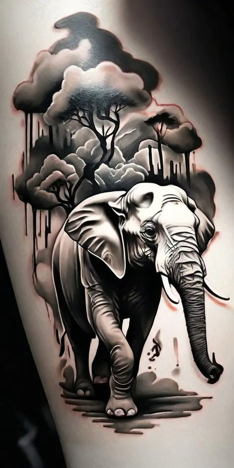 What Does an Elephant Tattoo Mean?