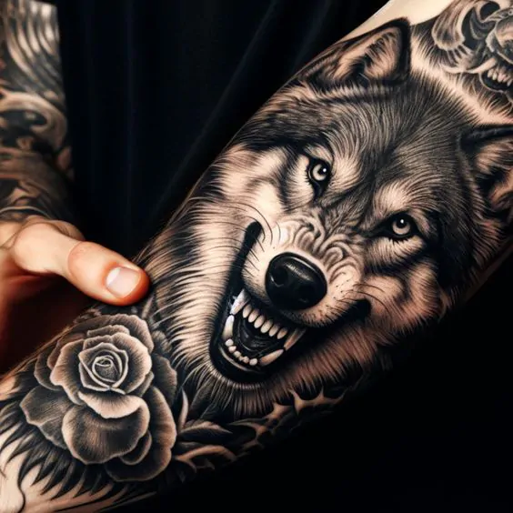 What Does a Wolf Tattoo Mean?