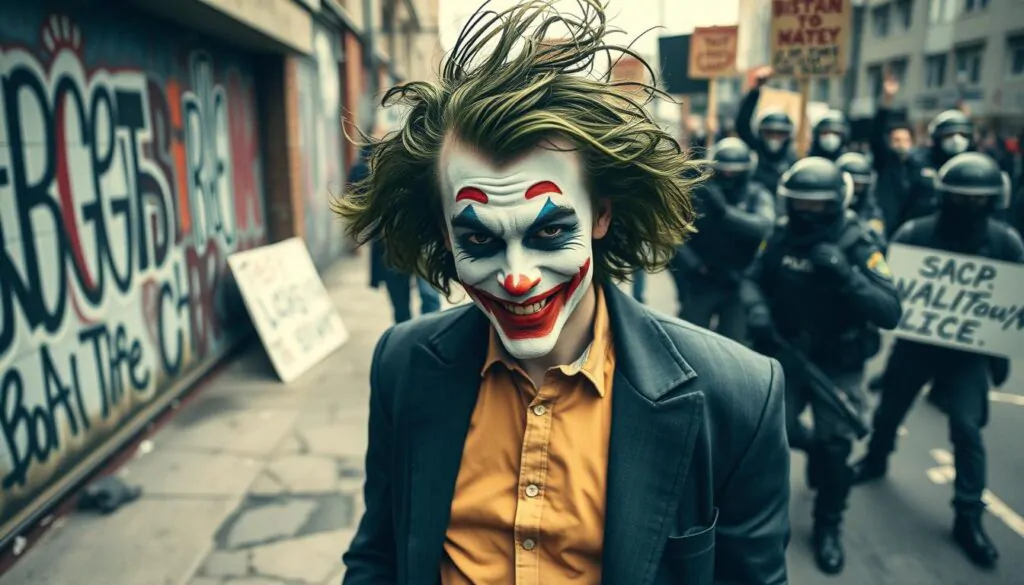 Joker as counterculture symbol Joker as counterculture symbol