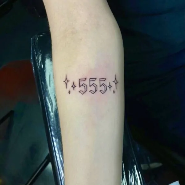 555 Tattoo Meaning: This Powerful Number Might Just Change Your Life!