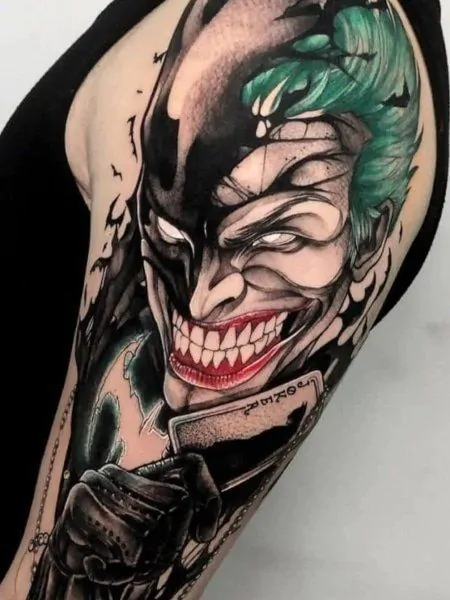 The Joker Smile Tattoo: The Disturbing Truth Behind This Iconic Symbol of Chaos!