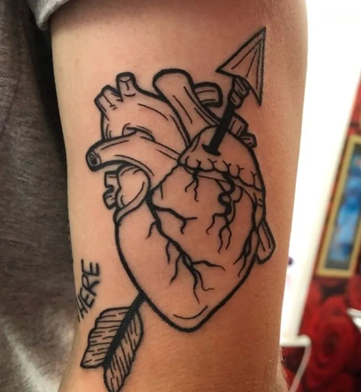 Arrow Through Heart Tattoo Meaning: The Deep Connection Between Love, Pain, and Passion.
