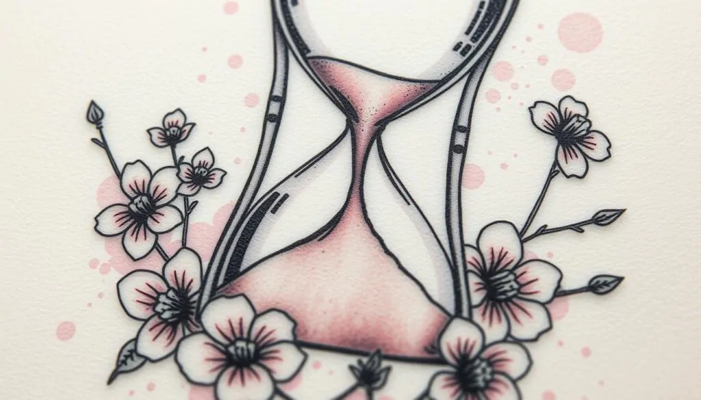 hourglass tattoo meaning hourglass tattoo meaning