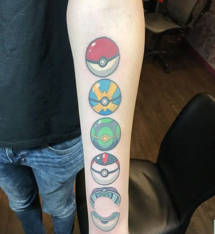 Pokéball Tattoo Meaning: The Adventure, Discovery, and Unseen Potential Encapsulated in This Symbol!