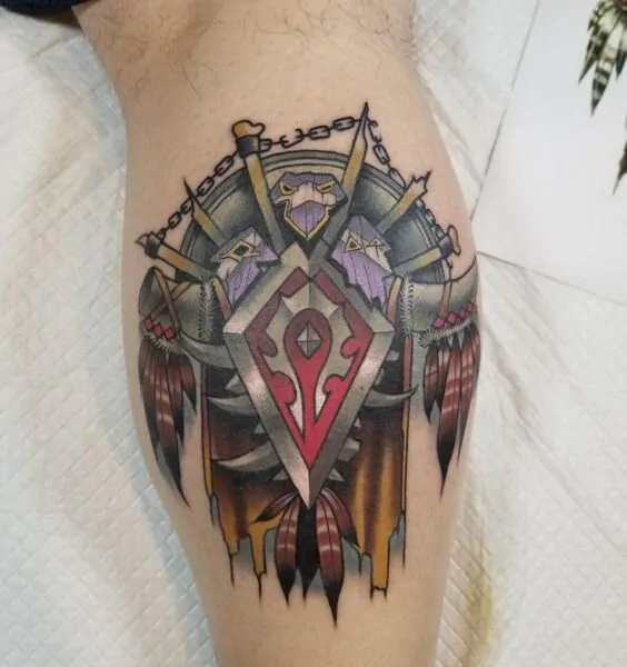 World of Warcraft Horde Tattoo Meaning: The Fierce Pride and Unity Behind This Faction Symbol!